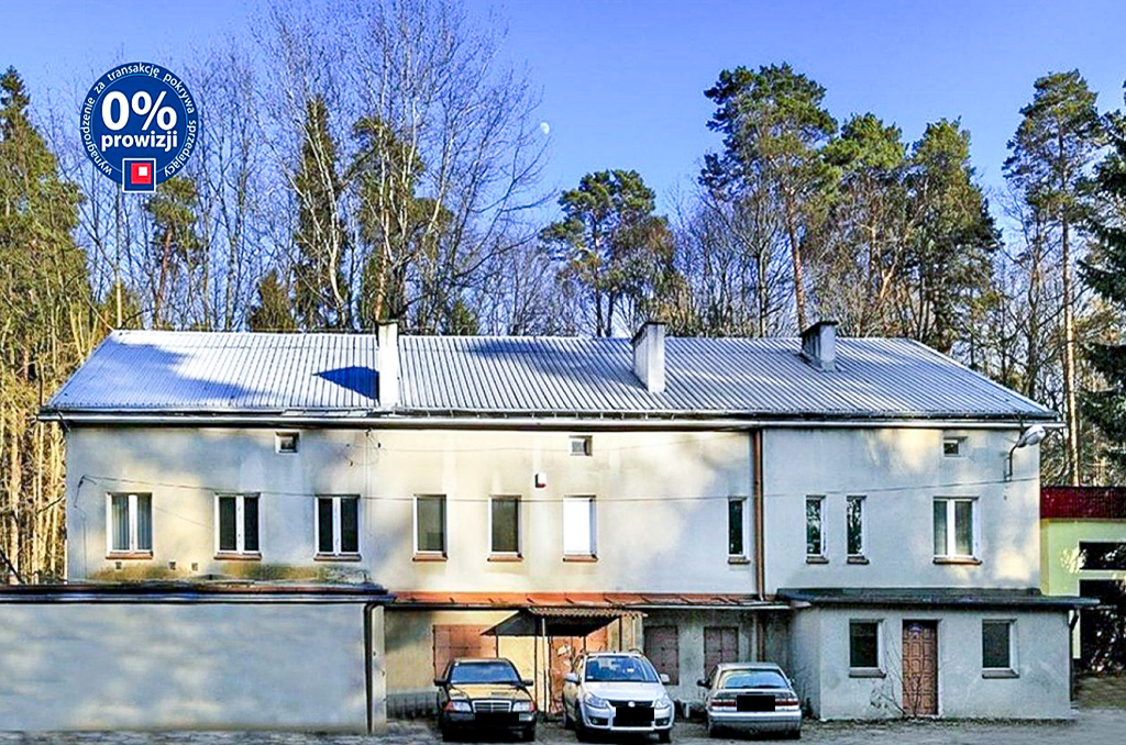 widok z przodu na nieruchomość inwestycyjną do sprzedaży Olsztyn