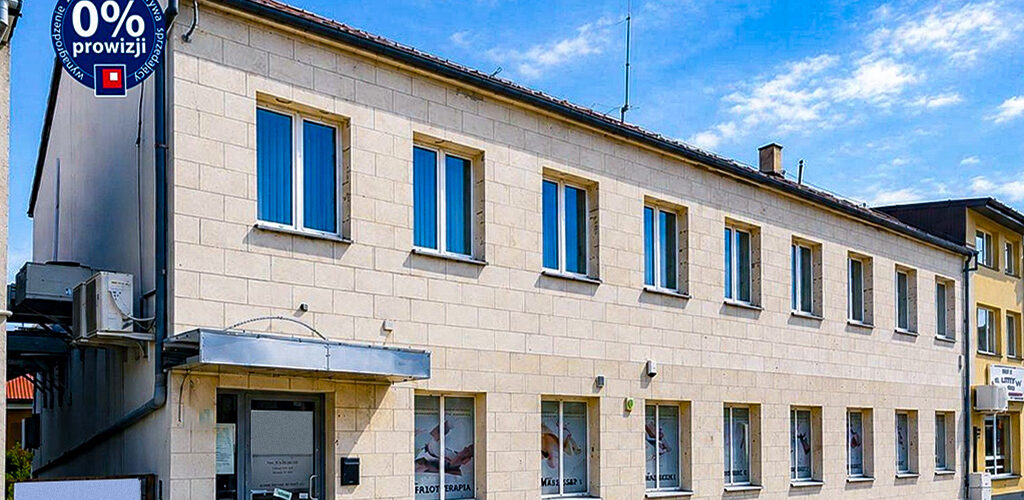 widok z ulicy na nieruchomość inwestycyjną do sprzedaży Białystok (okolice)