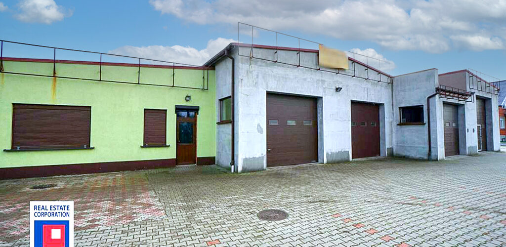 frontowa elewacja nieruchomości inwestycyjnej do wynajęcia Konin (okolice)