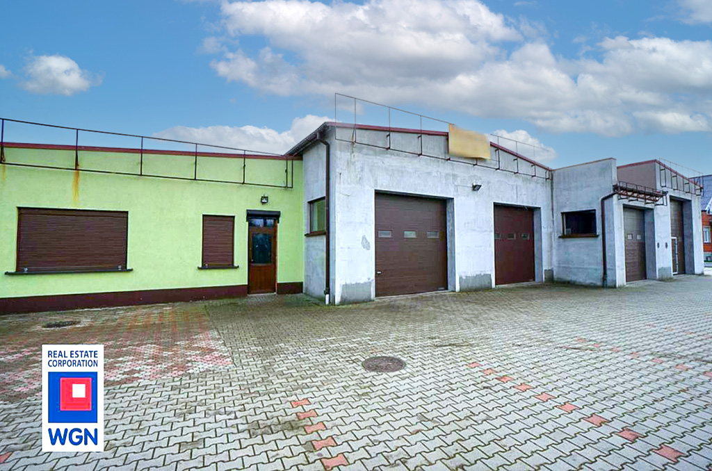 frontowa elewacja nieruchomości inwestycyjnej do wynajęcia Konin (okolice)